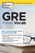 Cover: GRE Power Vocab - Princeton Review