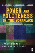 Cover: Power and Politeness in the Workplace - Routledge