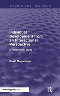 Cover: Individual Development from an Interactional Perspective (Psychology Revivals) - Psychology Press Ltd