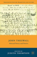 Cover: John Thelwall - Palgrave MacMillan