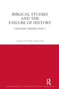 Cover: Biblical Studies and the Failure of History - Routledge