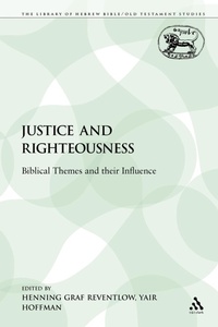 Enlarge image Cover: Justice and Righteousness - Sheffield Academic Press