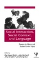 Cover: Social interaction, Social Context, and Language - Psychology Press Ltd