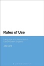 Cover: Rules of Use - Bloomsbury Academic