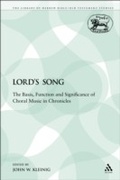 Cover: The Lord's Song - Sheffield Academic Press