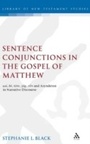 Cover: Sentence Conjunctions in the Gospel of Matthew - Sheffield Academic Press