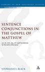 Cover: Sentence Conjunctions in the Gospel of Matthew - Continuum International Publishing Group Ltd.