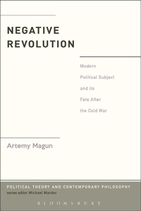 Enlarge image Cover: Negative Revolution - Bloomsbury Academic USA
