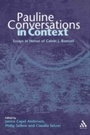 Cover: Pauline Conversations in Context - Sheffield Academic Press