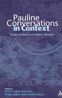 Cover: Pauline Conversations in Context - Continuum International Publishing Group Ltd.