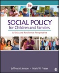 Cover: Social Policy for Children and Families - SAGE Publications Inc