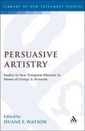 Cover: Persuasive Artistry - Continuum International Publishing Group - Sheffie