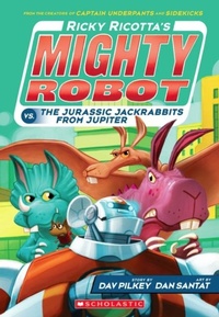 Enlarge image Cover: The Jurassic Jack Rabbits from Jupiter - Scholastic