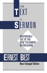 Enlarge image Cover: From Text to Sermon - T.& T.Clark Ltd