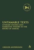 Cover: Untamable Texts - T.& T.Clark Ltd