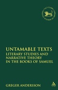 Cover: Untamable Texts - T.& T.Clark Ltd