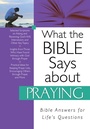 Cover: What the Bible Says about Praying - Barbour Publishing, Inc.