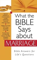 Cover: What the Bible Says about Marriage - Barbour Publishing, Inc.