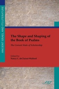 Cover: The Shape and Shaping of the Book of Psalms - Society of Biblical Literature