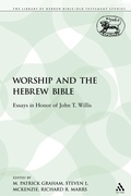 Cover: Worship and the Hebrew Bible - Sheffield Academic Press
