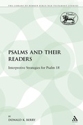 Cover: The Psalms and their Readers - Sheffield Academic Press