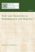 Cover: Text and Tradition in Performance and Writing - Wipf and Stock Publishers