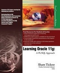 Abbildung von: Learning Oracle 11g - Cadcim Technologies