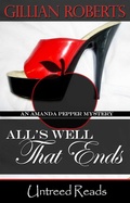 Cover: All's Well That Ends (An Amanda Pepper Mystery) - Simon + Schuster LLC