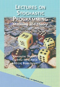 Enlarge image Cover: Lectures on Stochastic Programming - Society for Industrial & Applied Mathematics,U.S.
