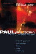 Cover: Paul, Philosophy, and the Theopolitical Vision - Wipf and Stock Publishers