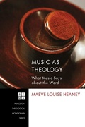 Cover: Music as Theology - Wipf and Stock Publishers