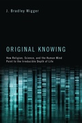 Cover: Original Knowing - Wipf and Stock Publishers
