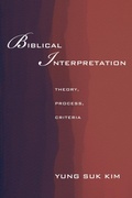 Cover: Biblical Interpretation - Wipf and Stock Publishers