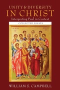 Cover: Unity and Diversity in Christ: Interpreting Paul in Context - Wipf and Stock Publishers
