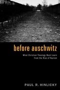 Cover: Before Auschwitz - Wipf and Stock Publishers