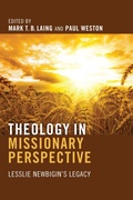 Cover: Theology in Missionary Perspective - Wipf and Stock Publishers