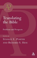 Cover: Translating the Bible - T.& T.Clark Ltd