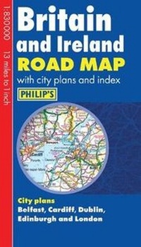 Abbildung von: Philip's Britain and Ireland Road Map - Philip's