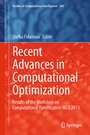 Cover: Recent Advances in Computational Optimization - Springer