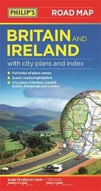 Abbildung von: Philip's Britain and Ireland Road Map - Philip's