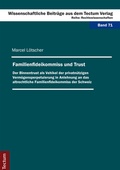 Cover: Familienfideikommiss und Trust - Tectum Wissenschaftsverlag