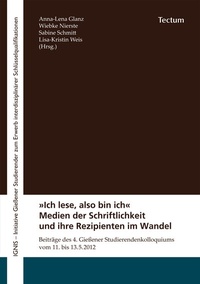Enlarge image Cover: "Ich lese, also bin ich" - Tectum Wissenschaftsverlag
