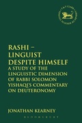 Cover: Rashi - Linguist despite Himself - T.& T.Clark Ltd