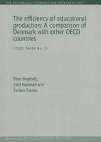 Enlarge image Cover: Efficiency of Educational Production - The Rockwool Foundation Research Unit