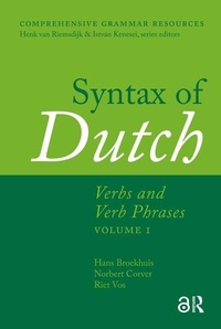 Enlarge image Cover: Syntax of Dutch - Pallas Publications
