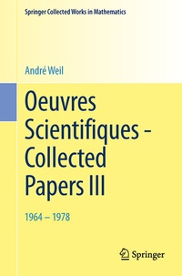 Abbildung von: Oeuvres Scientifiques - Collected Papers III - Springer