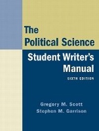Enlarge image Cover: The Political Science Student Writer's Manual - Pearson