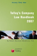 Cover: Tolley's Company Law Handbook 2007 - Butterworths Law