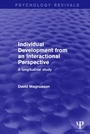 Cover: Individual Development from an Interactional Perspective (Psychology Revivals) - Psychology Press Ltd