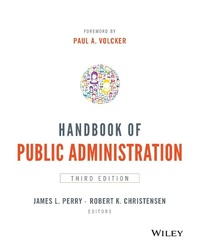 Enlarge image Cover: Handbook of Public Administration - Jossey-Bass
